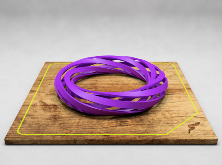Twist Bracelet (S) 3d printed 