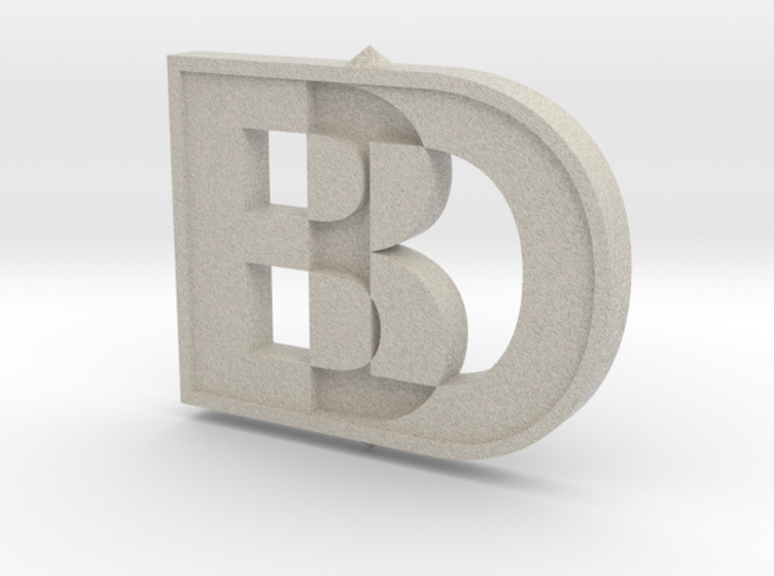 Black Dog Engineering 3D Logo 3d printed 