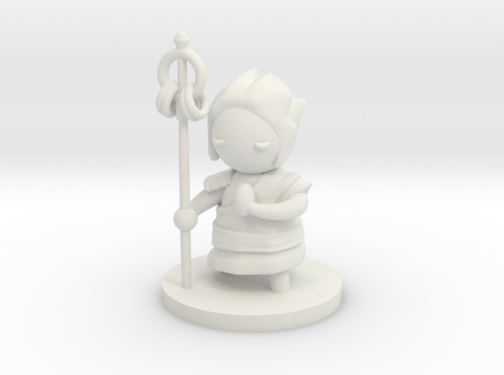 Tranquil Monk 3d printed