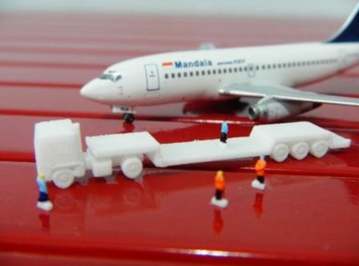AIrport GSE 1:400 Truck Trailer Lowbed 3d printed