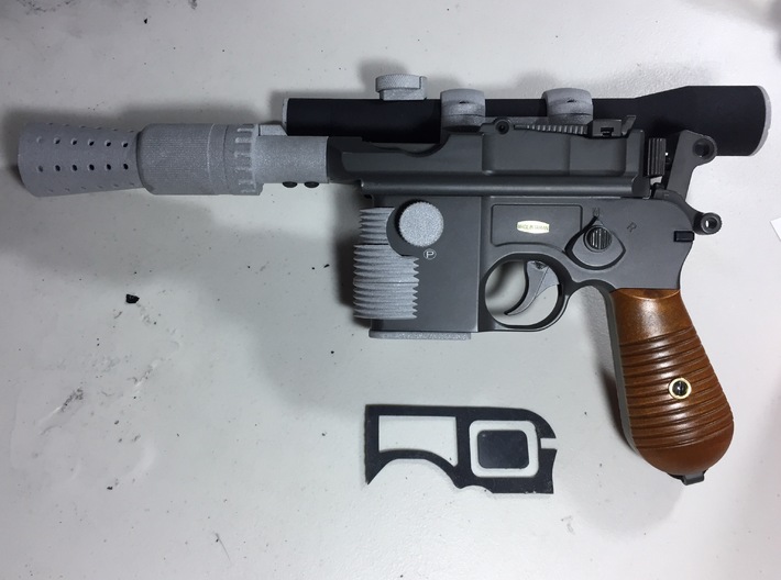 AIRSOFT LEFT SIDE REPLACEMENT (TFA) 3d printed 