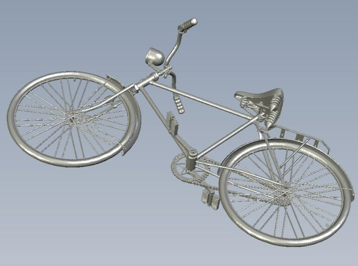 1/22 scale WWII Wehrmacht M30 bicycles x 3 3d printed 