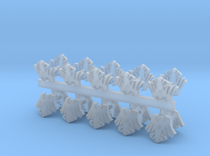 Crow Shoulder pad icons x20 Left 3d printed