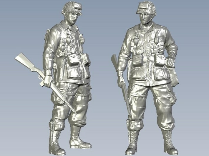 1/32 scale D-Day US Army 101st Airborne soldier 3d printed