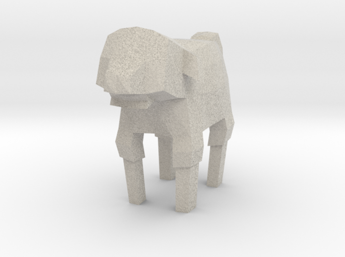 Low Poly Sheep 3d printed