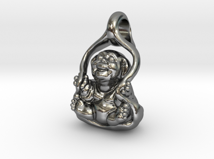 Holding on Tight! - &quot;Fubby&quot; Pendant 3d printed