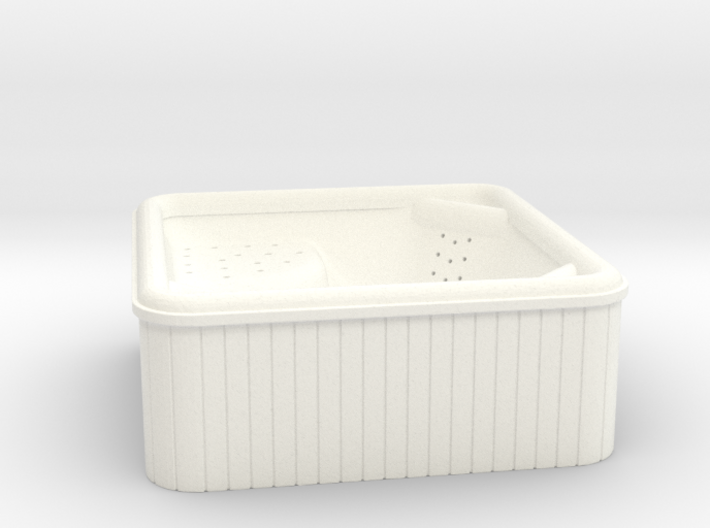Jacuzzi - Outdoor Hot Tub (1:48 O scale) 3d printed