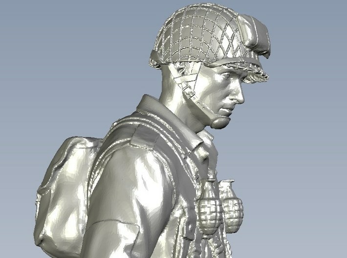 1/18 scale D-Day US Army 101st Airborne soldier 3d printed 