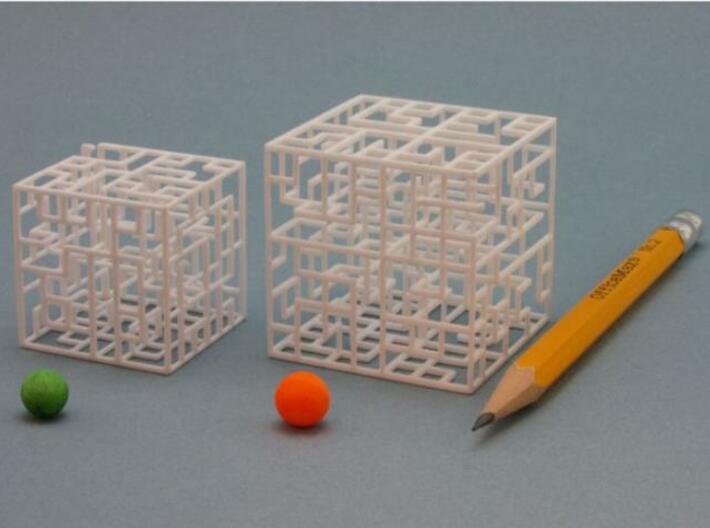 Maze Mix-pack 2 - 666,777 3d printed Pencil for scale