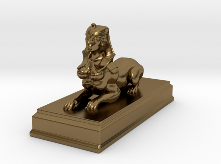 Sphinx Statue 10cm 3d printed
