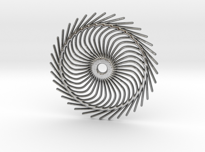 Spiral shape 3d printed