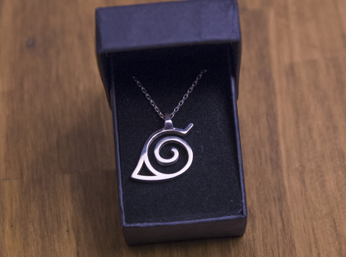 Konoha [pendant] 3d printed