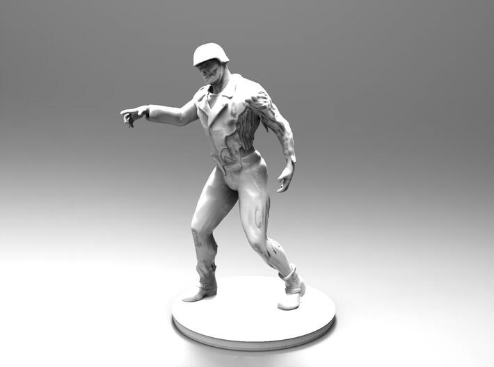 Zombie soldier 3d printed