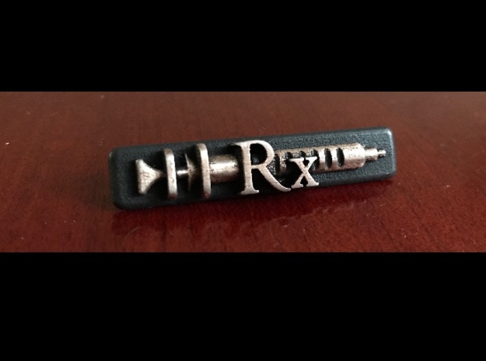 Rx Tie Clip 3d printed 
