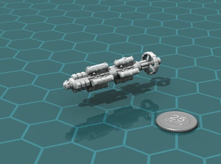 Earther Freight Hauler 3d printed Loaded with cargo and fuel pods (sold separately)