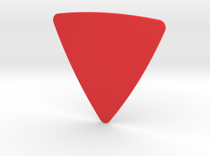 Plectrum Triangle 3d printed