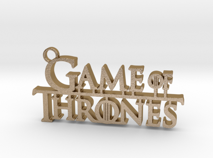 Game of Thrones keychain 3d printed 