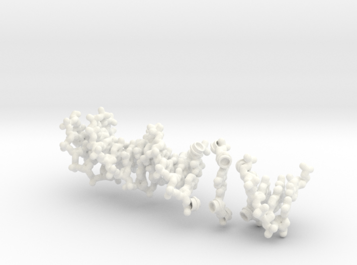 DNA with removable GC base pair 3d printed