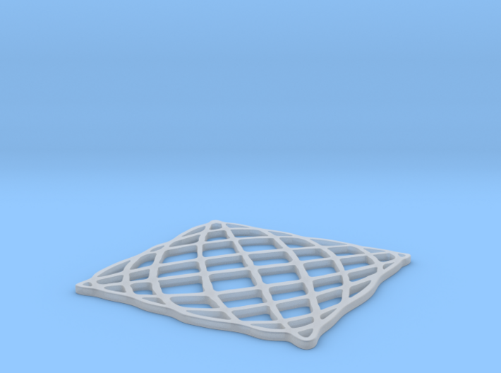 Lissajous Coaster 5:6 pi/2 3d printed 