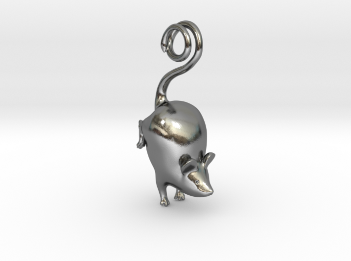 Mouse Pendant 3d printed