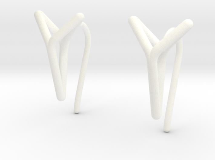 YOUNIVERSAL One Earrings 3d printed
