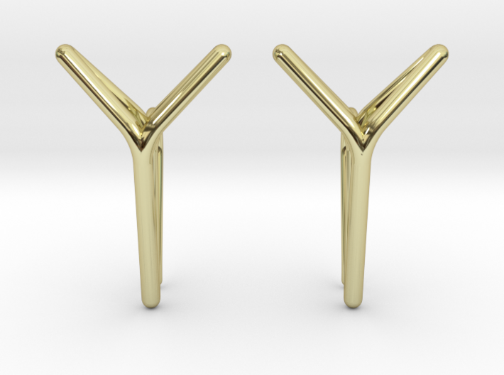 YOUNIVERSAL One Earrings 3d printed