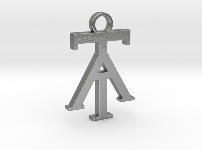 Think &amp; Attract Pendant 3d printed