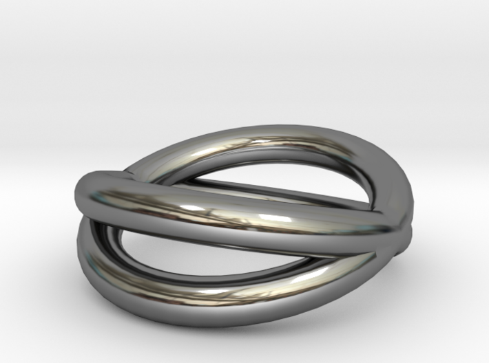 &quot;Orbit Ring&quot; (Thick) Size 6 3d printed