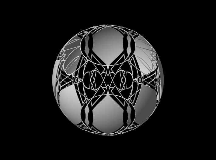 Lampshade (Designer Sphere1) 3d printed 