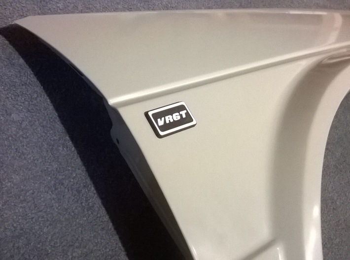 Badge for VW Golf 2 VR6T VR6 Turbo 3d printed 