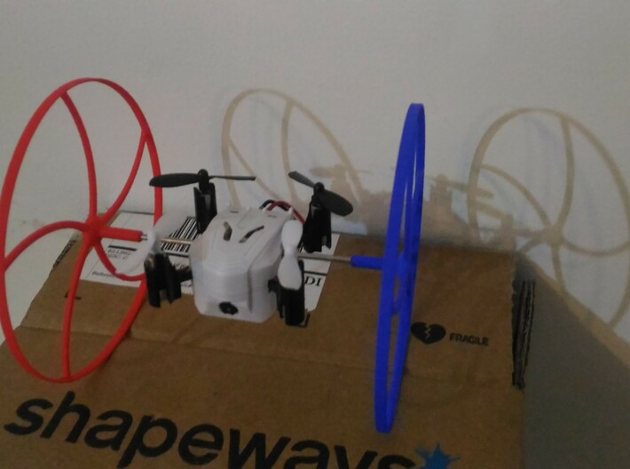 Ruota Minidrone - Minidrones wheel 3d printed Multiple color, easy drone orientation 