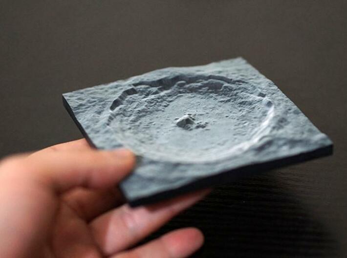 Tycho Crater 3d printed 