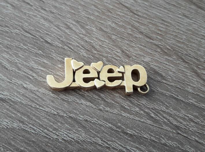 Jeep Keychain 3d printed