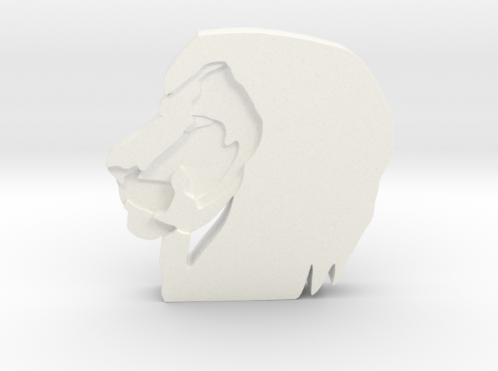 Lion Head 3d printed