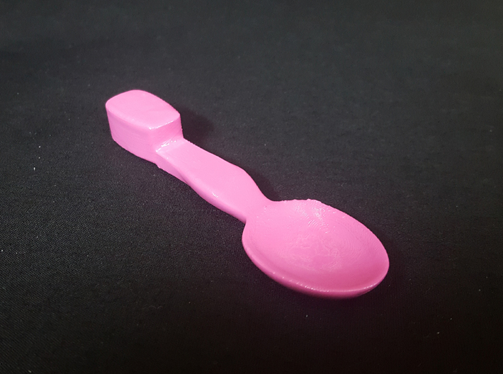 Spoon part of Plane Spoon Baby Feeder 3d printed baby plane spoon