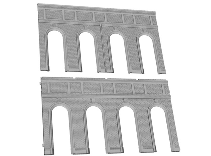 HOGG-Mext01 - Large modular train station 3d printed