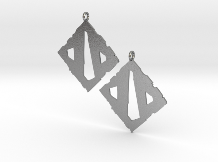 Dota II Earrings 3d printed