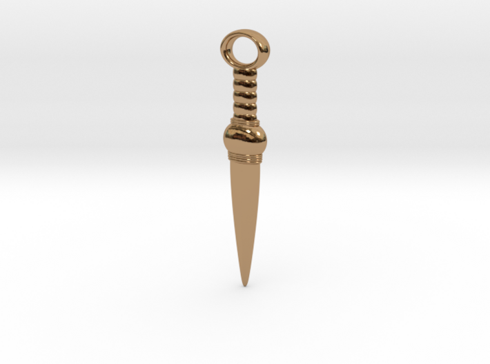 Dagger Pendant 3d printed