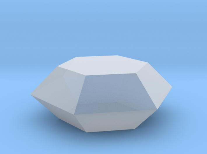hexagonal ring stone 3d printed