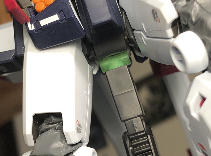 MG Full Armor Gundam Ver. Ka Stand Adapter 3d printed It CAN hold up the full kit