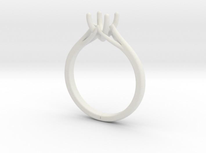 solitary ring 3d printed