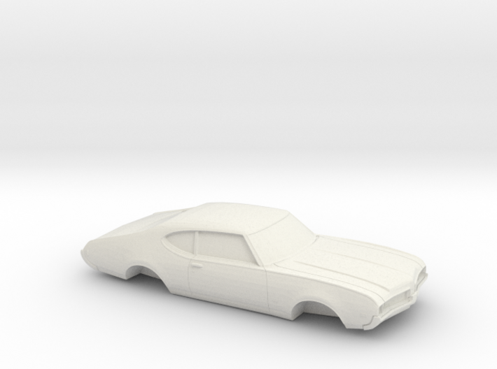 1/32 1969-72 Oldsmobile 442 Shell 3d printed