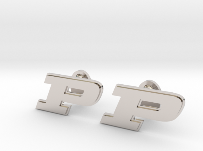 Purdue Cufflinks 3d printed