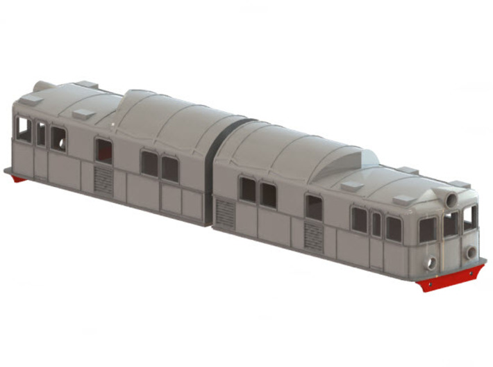 Swedish SJ electric locomotive type Ob 3d printed CAD-model