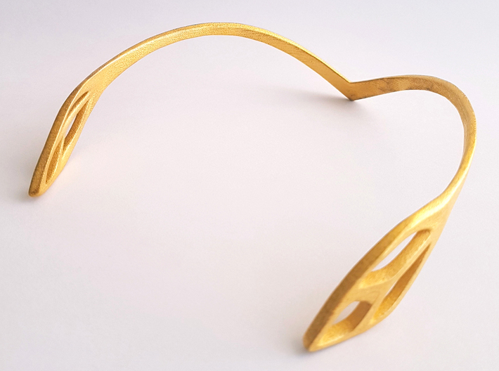 FLOS Choker. Smooth Elegance 3d printed 