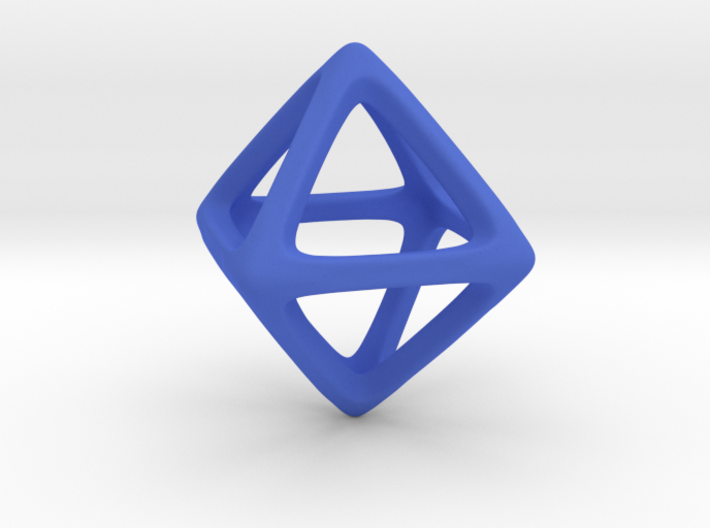 Octahedron Platonic Solid 3d printed 