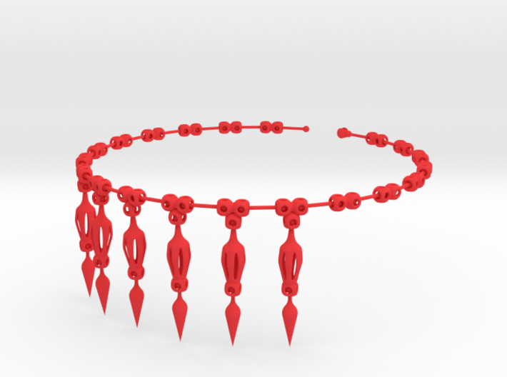 FutureSpike Necklace 3d printed 