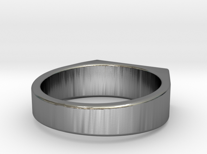 Seal Ring (gold/silver) 3d printed