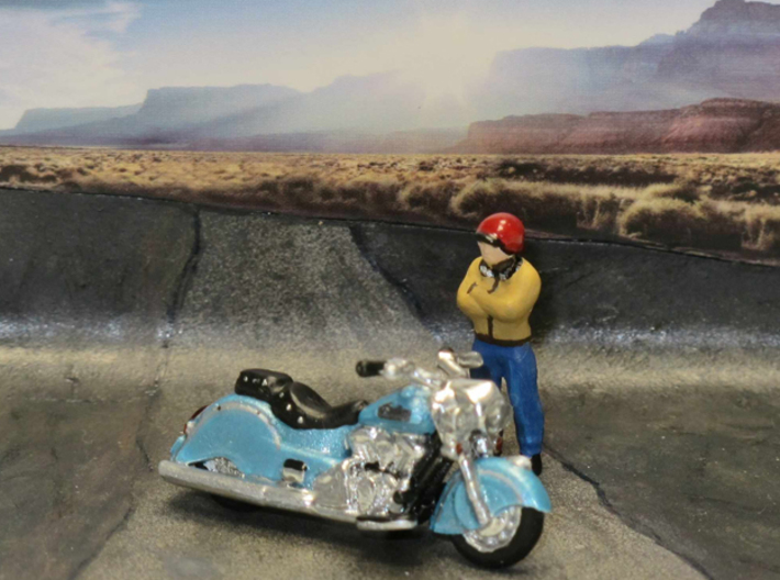 Indian Chief Classic  1:87 HO 3d printed 