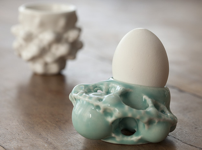 Kleinian Egg Cup / 酒 Fractal Potion Chalice 3d printed 